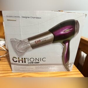 CHI Ionic Hair Dryer in Purple and Silver